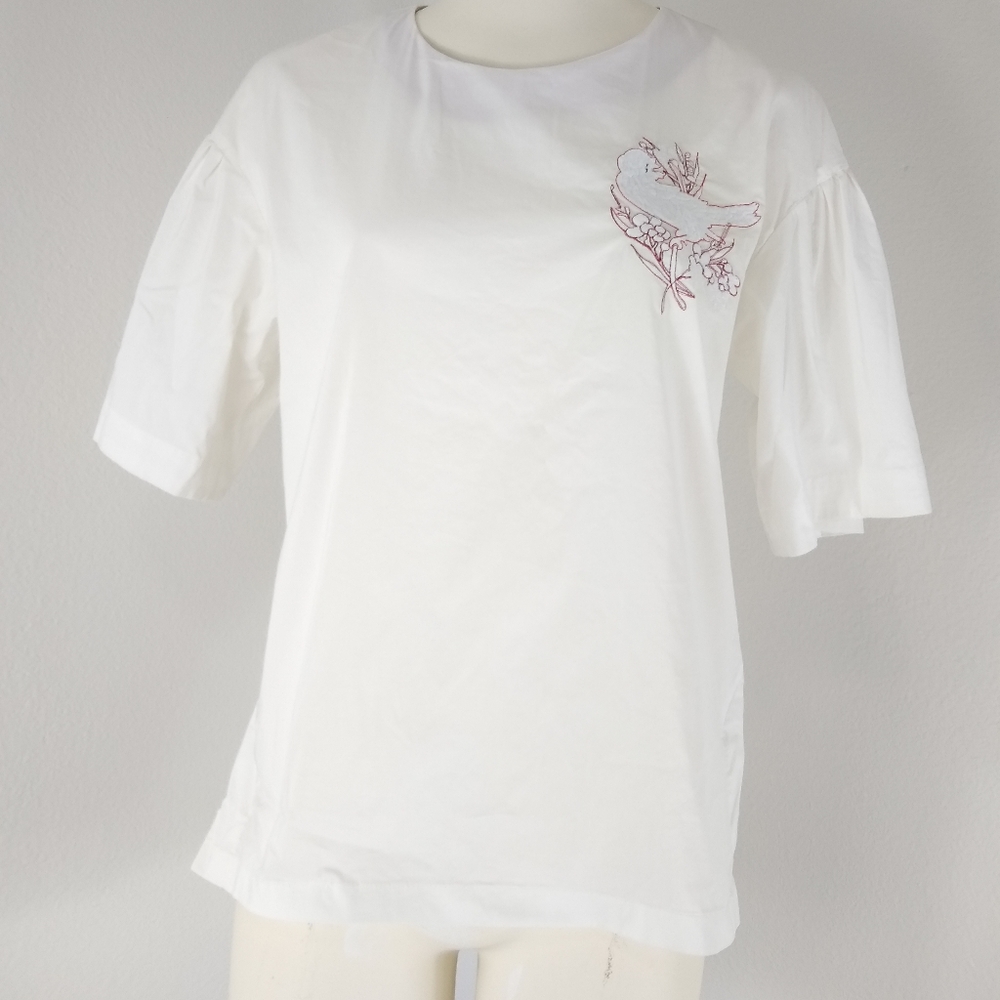 Basic white Top 
Regular